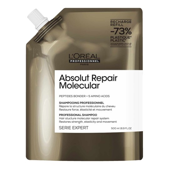 Shampooing Absolut Repair Molecular Refill - 500 ml