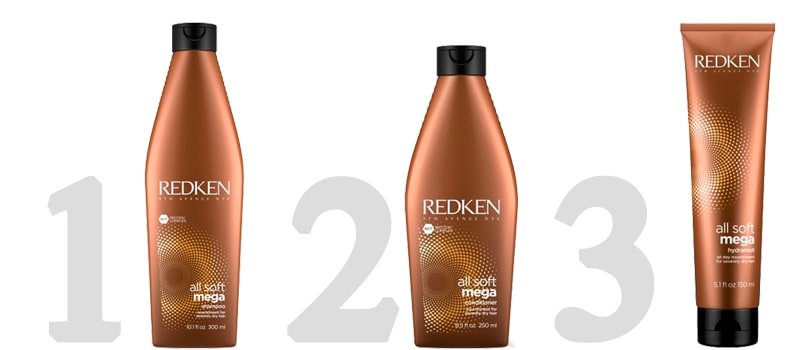 All Soft Mega Shampoo 300 Ml Redken All Soft Mega Keshop Com